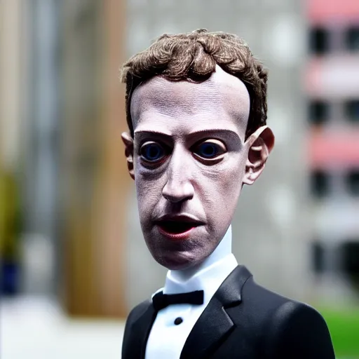 Prompt: Mark Zuckerberg Halloween Mask