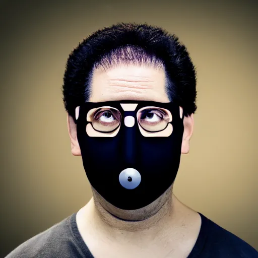 Prompt: kevin mitnick as a bank robber, radiant skin, huge anime eyes, perfect face, directed gaze, dslr, vfx, symmetric balance, polarizing filter, photolab, lightroom, 4 k, dolby vision, photography award