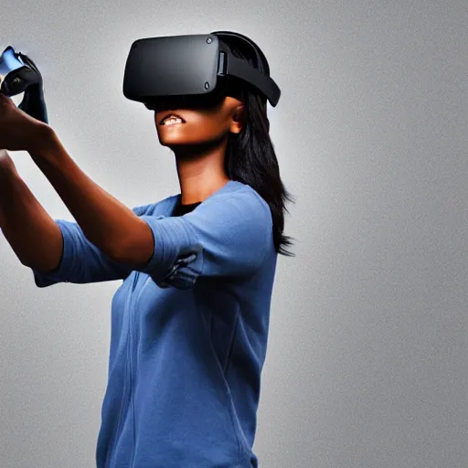 Image similar to a leaked photo of next-gen oculus quest