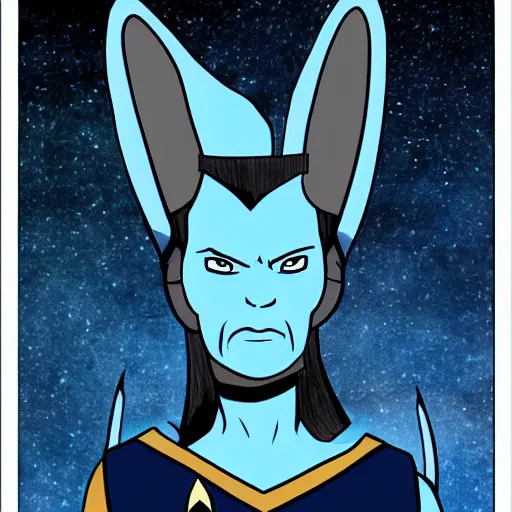 Prompt: star trek andorian