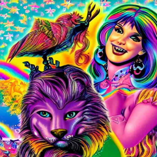 Image similar to Lisa Frank and Ken Kelly