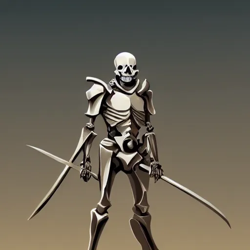 Image similar to skeleton, paladin, scythe, plate armor, concept art, makoto shinkai, highly detailed, killian eng, digital art, artstation