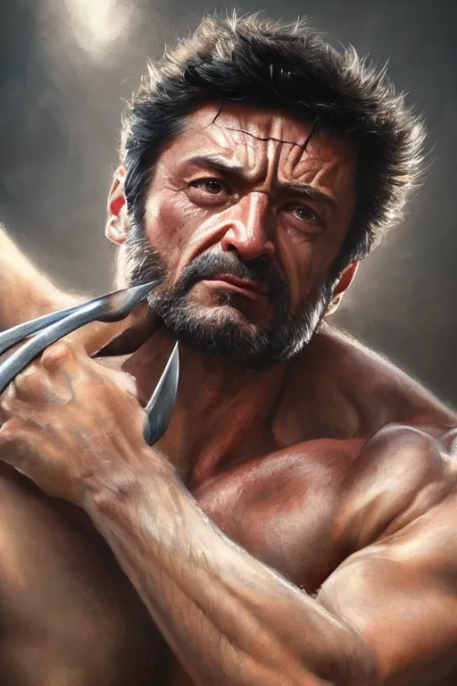 Image similar to billy bruto as wolverine, detailed, 8 k, trending on artstation, smooth, sharp focus artwork by mark arian, artgerm, mark keathley, greg rutkowski