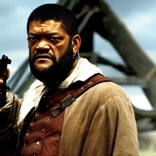 Image similar to Laurence Fishburne in The Patriot