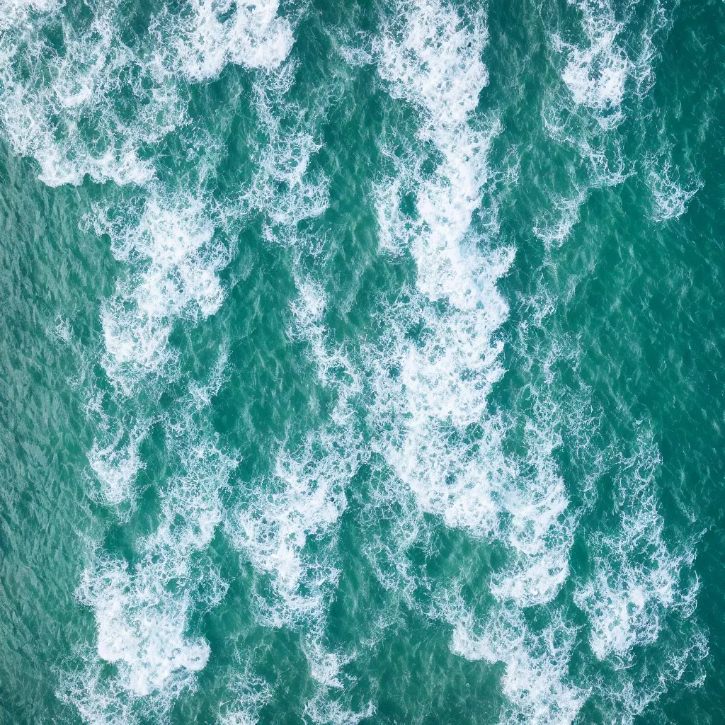 Image similar to the sea, drone view