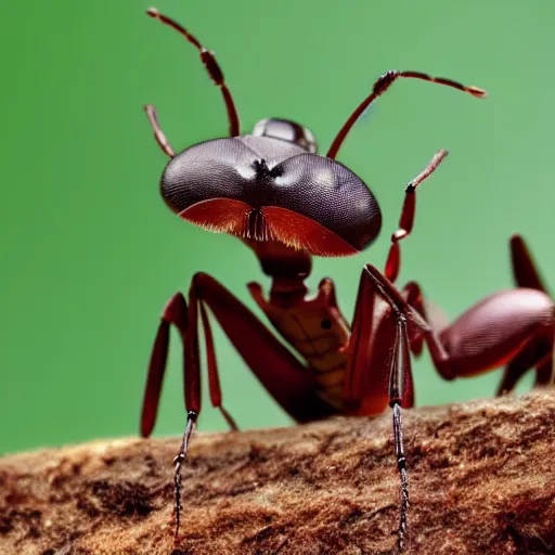 Image similar to ant person