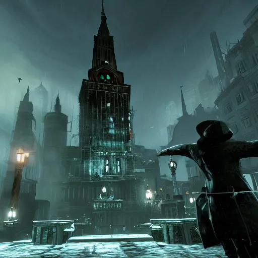 Image similar to city bioshock yharnam