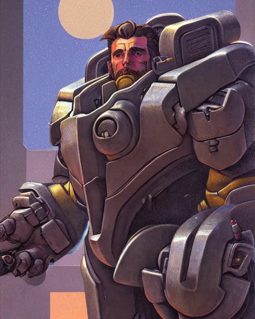 reinhardt from overwatch, character portrait, | Stable Diffusion | OpenArt