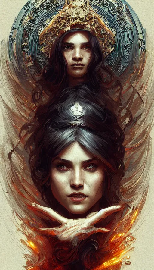 Image similar to hate, fame of thrones, lord of daggers, neon, fibonacci, sweat drops, insane, intricate, highly detailed, digital painting, artstation, concept art, smooth, sharp focus, illustration, Unreal Engine 5, 8K, art by artgerm and greg rutkowski and alphonse mucha