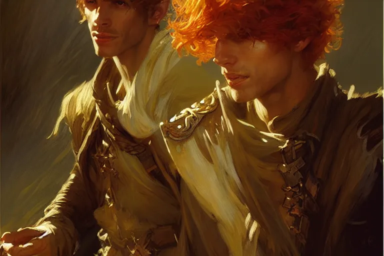 Image similar to kvothe, character design, painting by gaston bussiere, craig mullins, j. c. leyendecker, wotjek fus