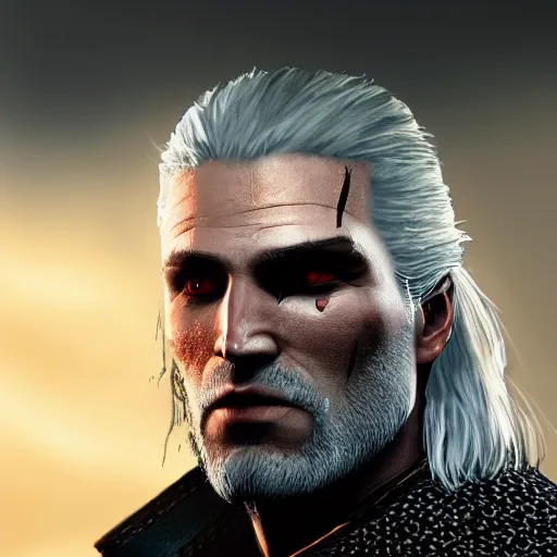 Prompt: geralt the witcher 3, photorealistic, realistic