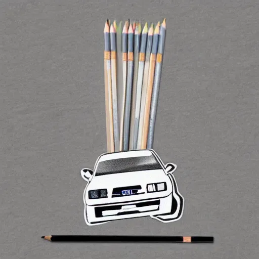 Image similar to toyota ae 8 6 pencil topper