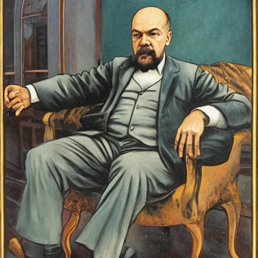 Image similar to lenin eats a banana