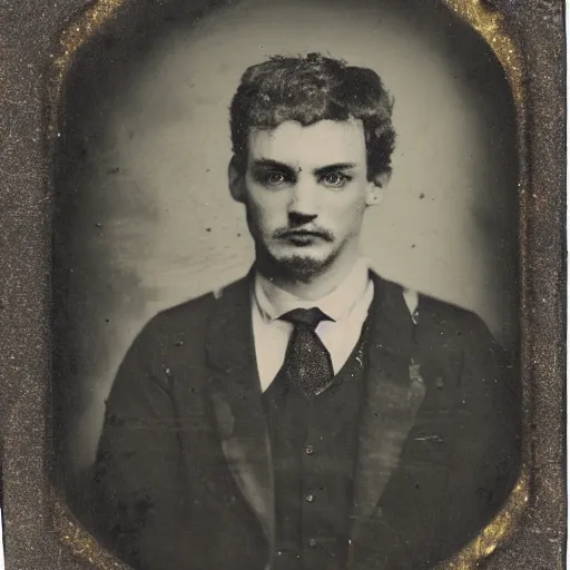 Image similar to tintype photo of a muppet