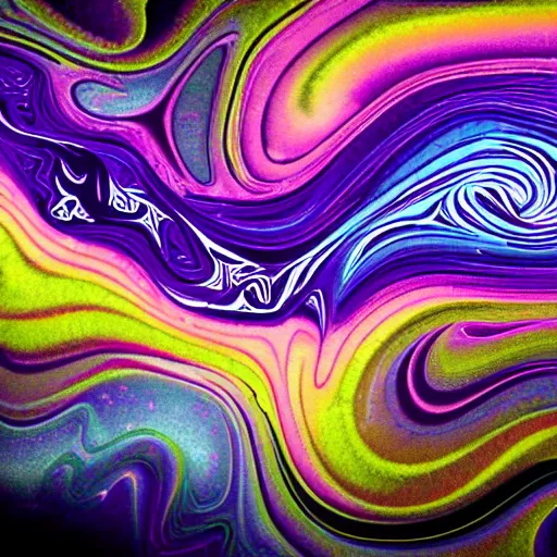 Image similar to sinister sentinel arcane iconic figure in expressive purple and turquoise color palette robe, rippled layers of magic swirls, glyphs, ultra fine detail, swirling clouds of fog, raytracing, highly detailed and intricate, golden ratio, dark gradient ink with intricate designs, hypermaximalist, elite, horror, creepy, ominous, haunting, majestic, ephemeral, cinematic, art style by cgsociety, Darius Zawadzki and Jama Jurabaev and Artsation trending