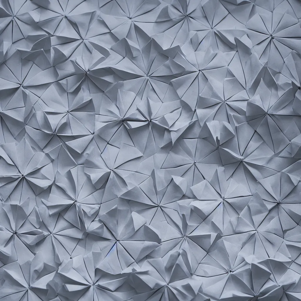 Prompt: photo of a origami hill with origami flowers growing from it, impressive, majestic, very atmospheric, cinematic, stunning, masterpiece, romantic, trending in artstation, very detailed. 4 k