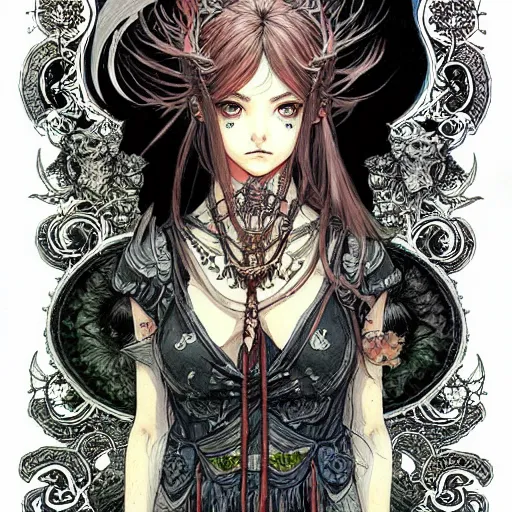 Image similar to prompt: Portrait painted in world of Warcraft style drawn by Vania Zouravliov and Takato Yamamoto, inspired by Fables, intricate acrylic gouache painting, high detail, sharp high detail, manga and anime 2000