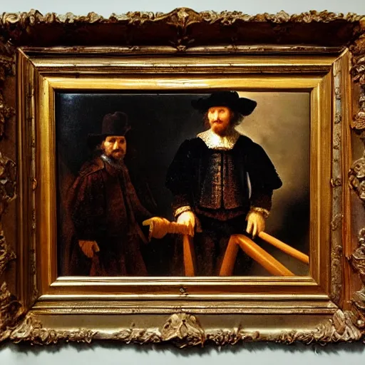 Prompt: cromping rembrandt