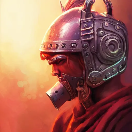 Image similar to cyberpunk viking helmet mask warrior goddess robot ninja fantasy, art gta 5 cover, official fanart behance hd artstation by jesper ejsing, by rhads, makoto shinkai and lois van baarle, ilya kuvshinov, ossdraws