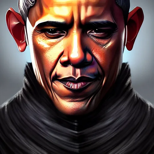 Image similar to obama in game of thrones, highly detailed digital painting, artstation, concept art, smooth, sharp focus, illustration, art by artgerm and greg rutkowski and alphonse mucha