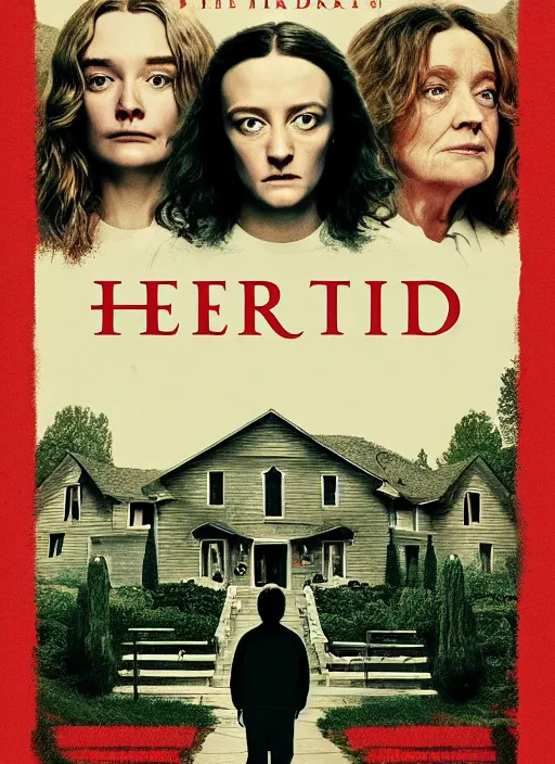 Image similar to Hereditary (2018) poster, Walt Disney studios 1993, highly detailed