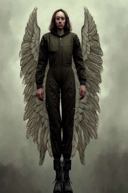 Prompt: epic professional digital art of female anthropomorphic eagle wearing air force jumpsuit, painting, by leesha hannigan, iris van herpen, artstation, cgsociety, wlop, epic, much wow, much detail, gorgeous, detailed, cinematic, masterpiece