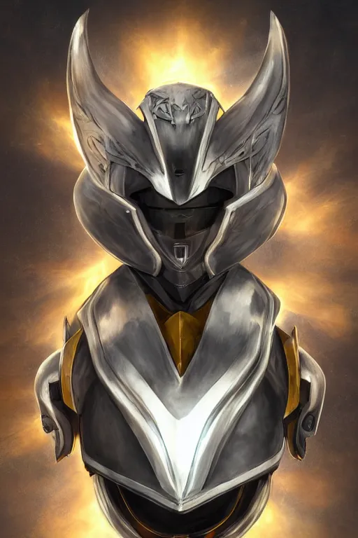 Image similar to helmet armor guardian destiny in witch queen illumination ray tracing hdr fanart arstation by sung choi robot ninja mask and eric pfeiffer and gabriel garza and casper konefal