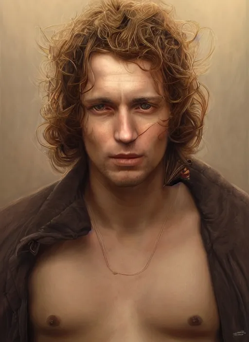 Prompt: ! dream portrait of rob dickinson, of the catherine wheel, digital artwork by artgerm and lily abdullina, wpol and sarasti, donato giancola and android jones, artstation
