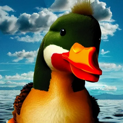 Image similar to The Duck Avenger