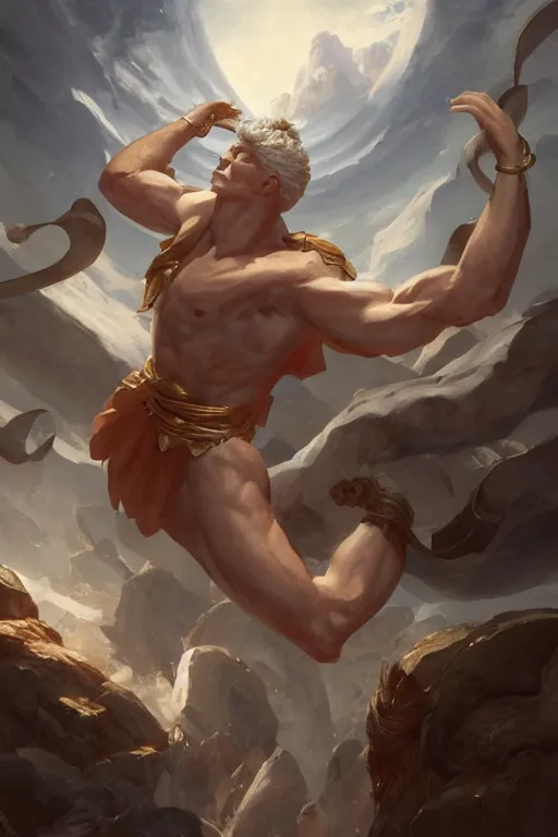 Image similar to all the greek gods in the olympus, detailed, digital painting, artstation, concept art, smooth, sharp focus, illustration, unreal engine 5, 8 k, art by artgerm and greg rutkowski and edgar maxence