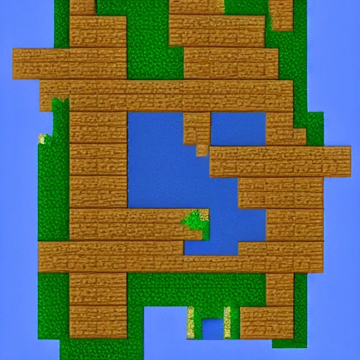 Image similar to diagram for the minecraft cave network where 2 pac is hiding