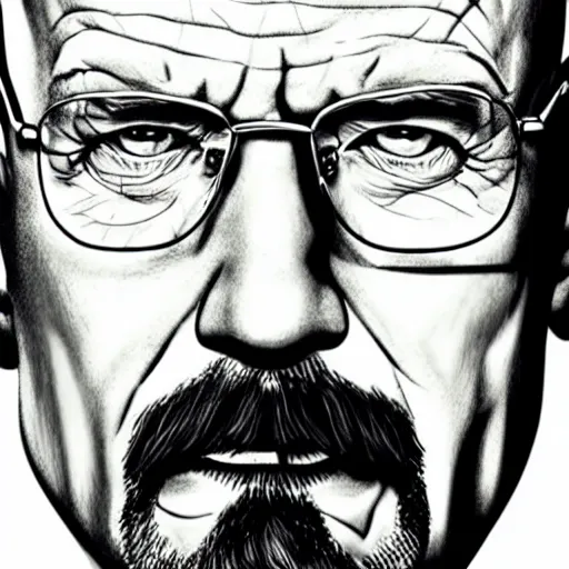 Image similar to a detailed portrait of walter white vaping, art illustration, incredibly highly detailed and realistic, 8 k, sharp focus