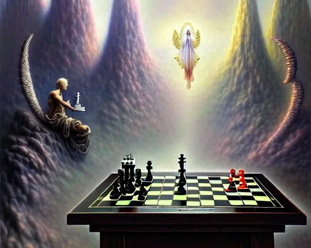 god vs devil chess