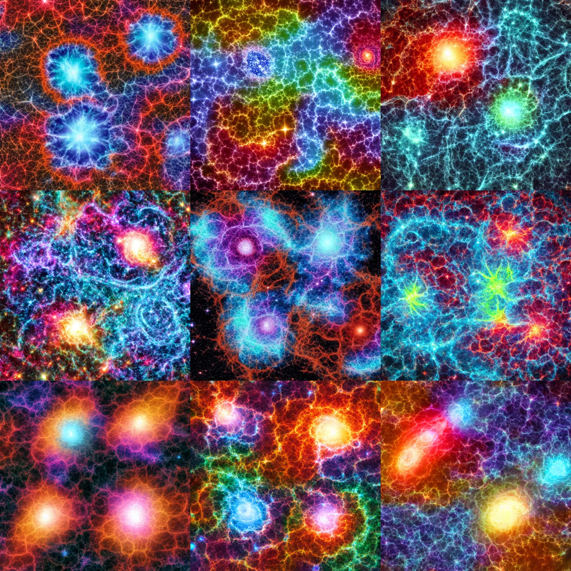 Prompt: supernova fractal