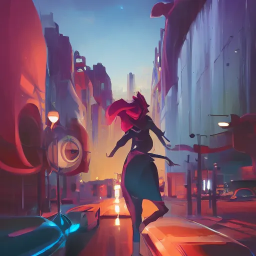 Image similar to hero world rockoa €™ s modern life, behance hd by jesper ejsing, by rhads, makoto shinkai and lois van baarle, ilya kuvshinov, rossdraws global illumination