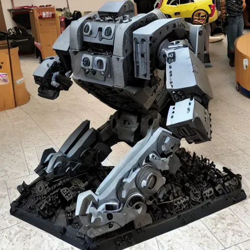 Image similar to giant war machine