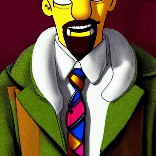 Image similar to Will Smith cosplay as Homer Simpson, detailed digital art, colourful masterpiece beautiful beautiful beautiful