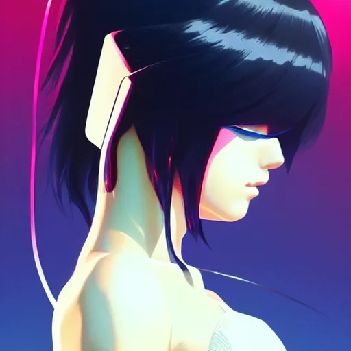 Image similar to a portrait of a beautiful motoko kusanagi, art by ilya kuvshinov and wlop and artgerm and josan gonzalez, digital art, highly detailed, intricate, sharp focus, trending on artstation hq, deviantart, pinterest, unreal engine 5, 4 k uhd image