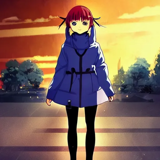 prompthunt: wallpaper anime girl ,8k