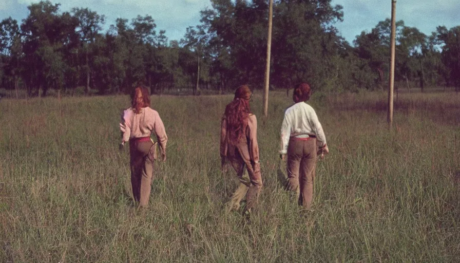 Image similar to 7 0 s film still from a movie about rural louisiana, kodachrome, cinecolor, cinestill, film grain, film texture, retro, cinematic, high resolution, photorealism,