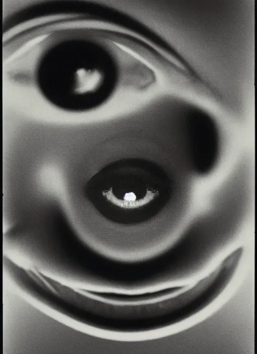 Image similar to realistic object photo of molecule made of human eyeballs, readymade, dadaism, fluxus, man ray 1 9 9 0, life magazine photo