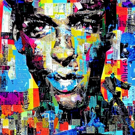Prompt: eating your mind by Derek Gores, bright tones