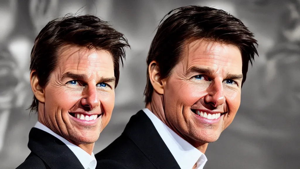 Prompt: A studio photo of Tom Cruise; the most beautiful photo in the world; extraordinary masterpiece; 8k