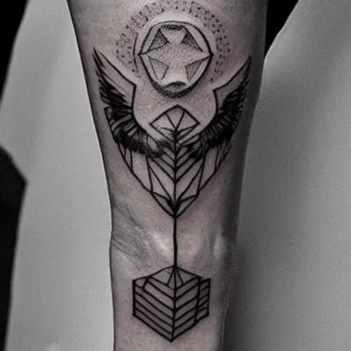 Image similar to simple tatto ideas