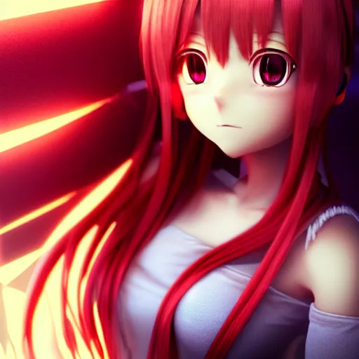 6,881 Red Haired Girl Anime Images, Stock Photos, 3D objects, & Vectors