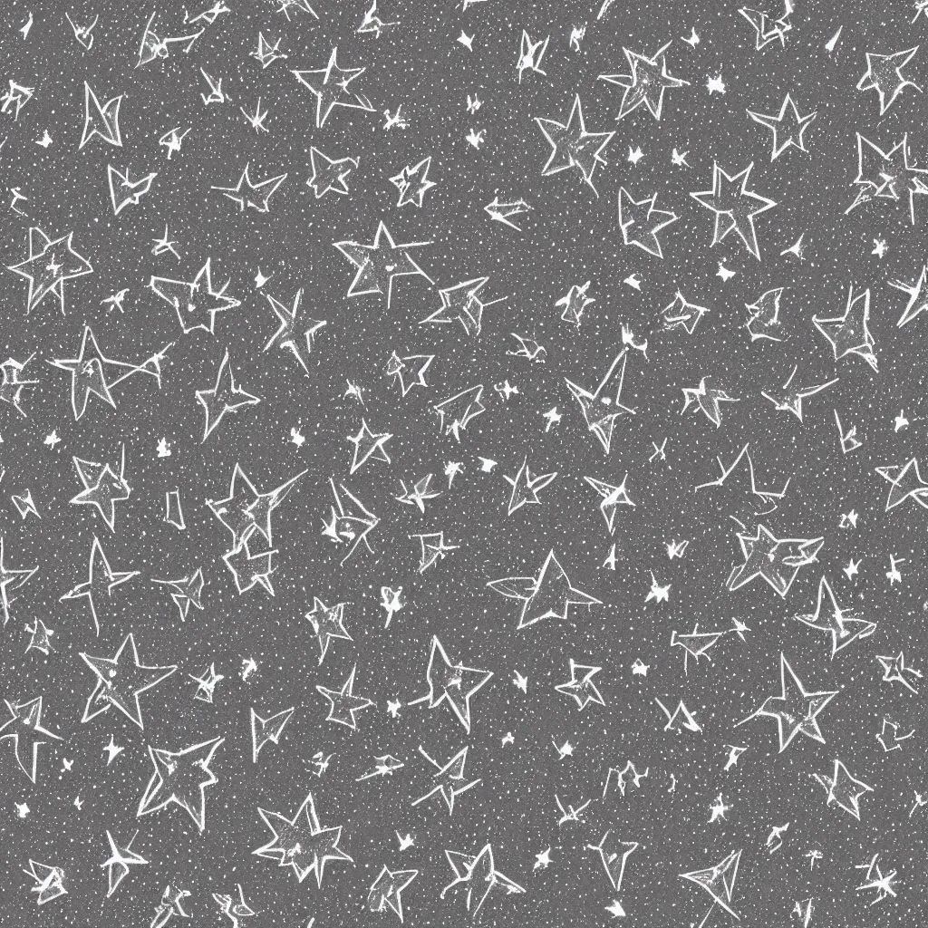 Prompt: pencil drawn stars texture art, 4k