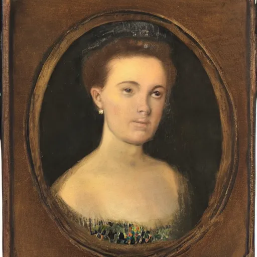 Image similar to portrait of a woman, her name is desiree