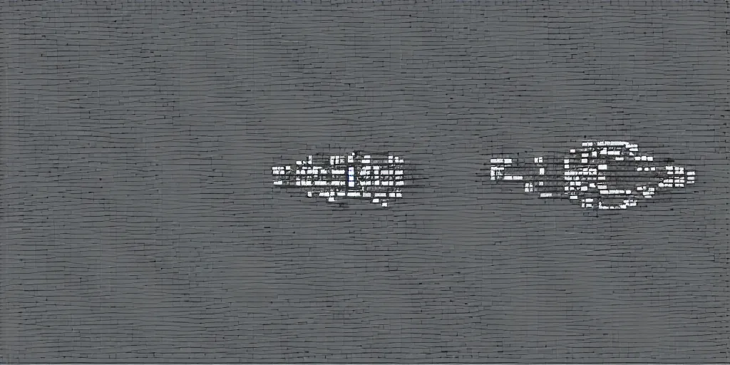 Prompt: chrome satellite floating through space, pixelart style