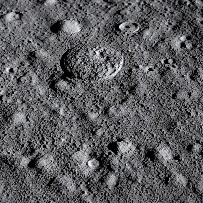 Prompt: wide angle view of the moon with punisher symbol embossed in the lunar surface