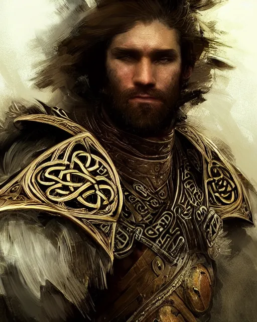 ArtStation - Celtic Warrior